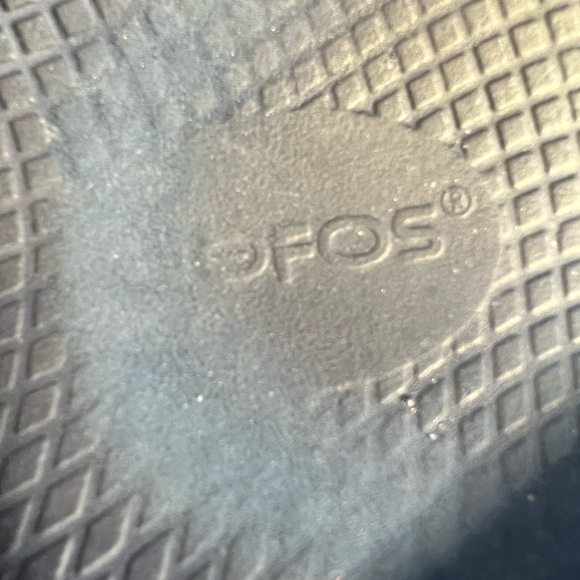 Oofos Blue Sandal- M-9 W-11 - Picture 4 of 10